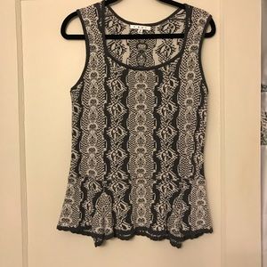 Cabi peplum shell